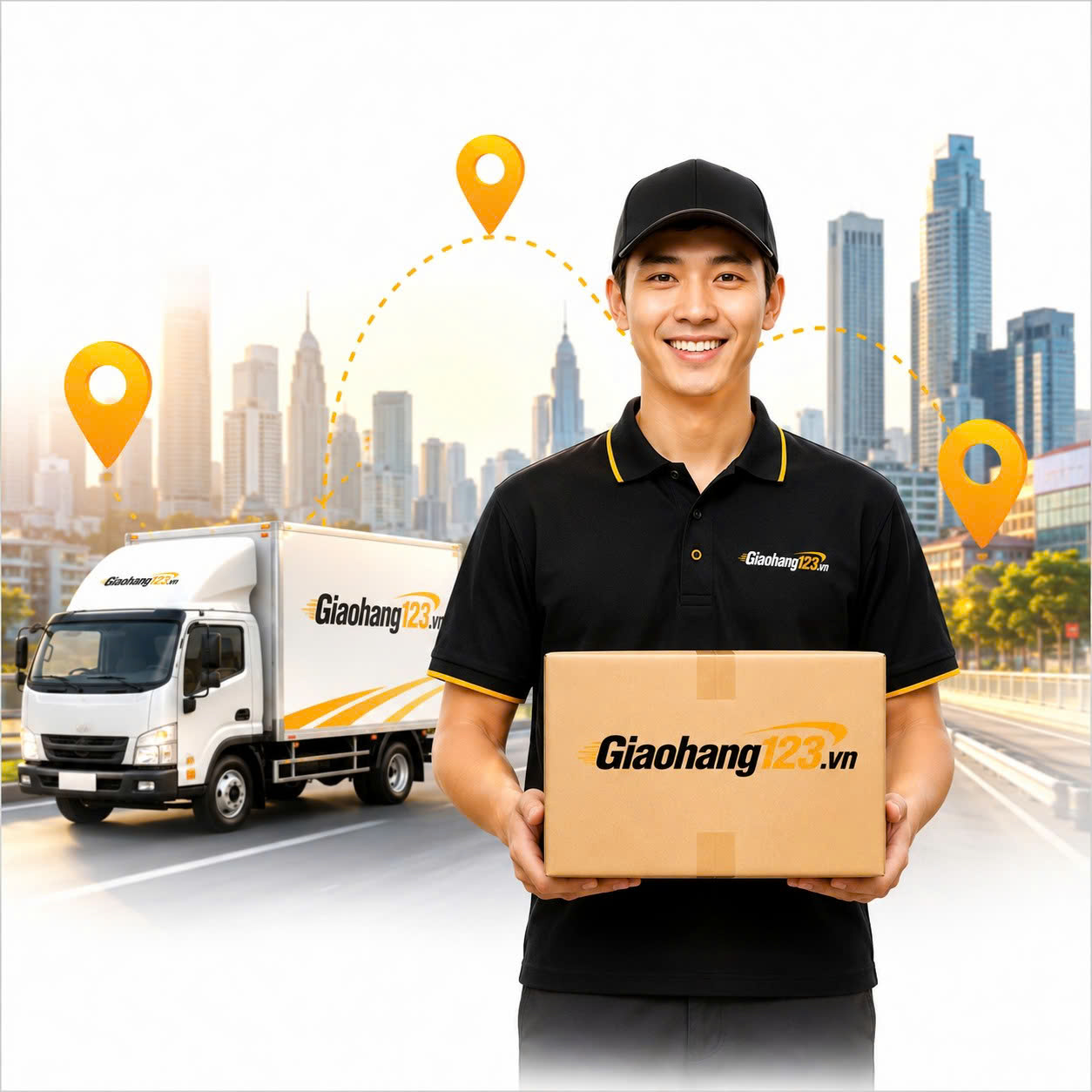 Shipper Giaohang123 giao hàng chuyên nghiệp